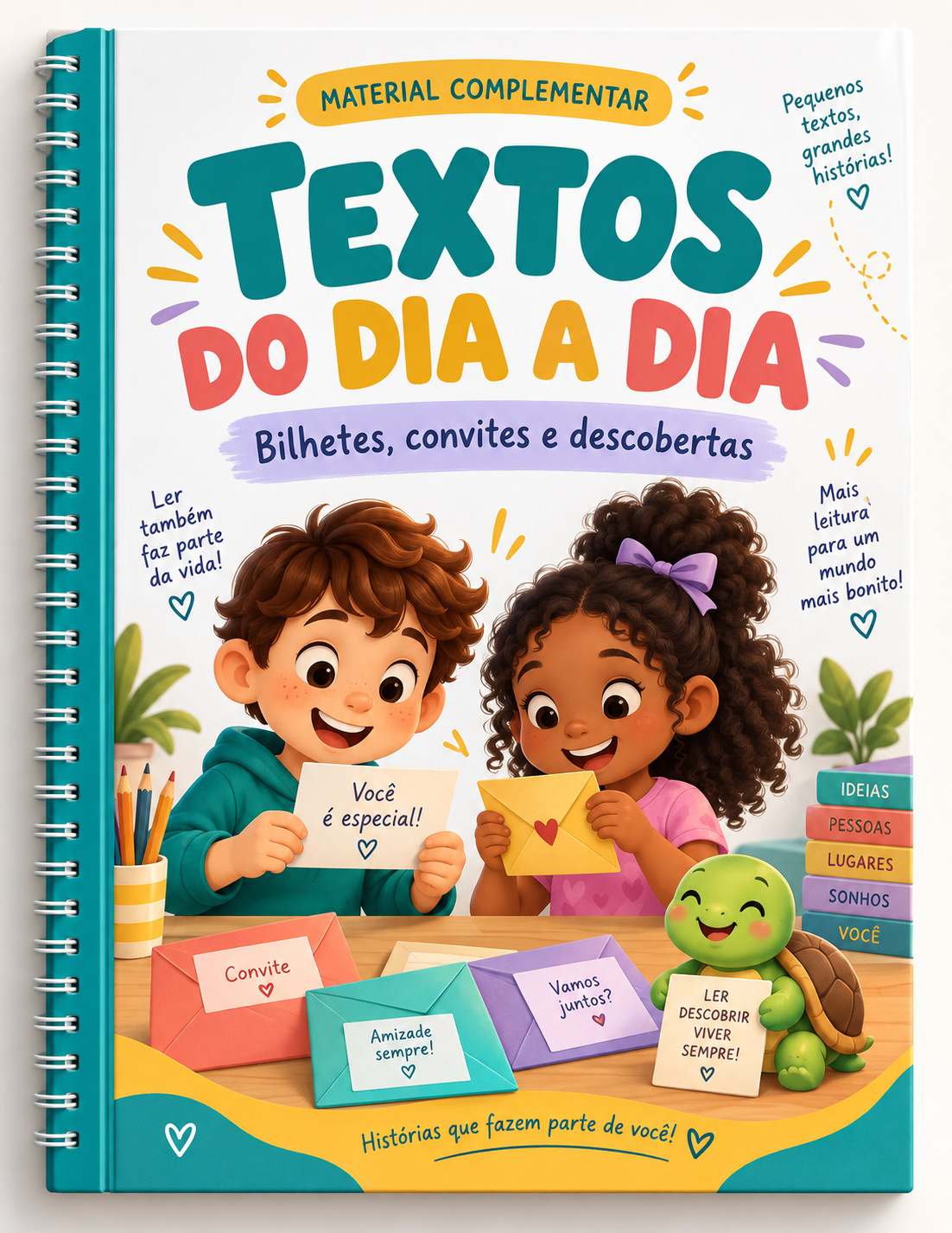 Capa do material Textos do dia a dia